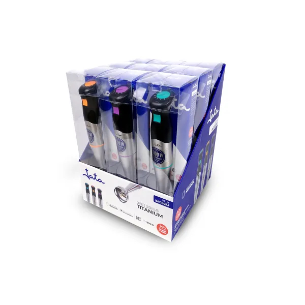 Liquidificador eletrônico colorido de aço inoxidável BT166