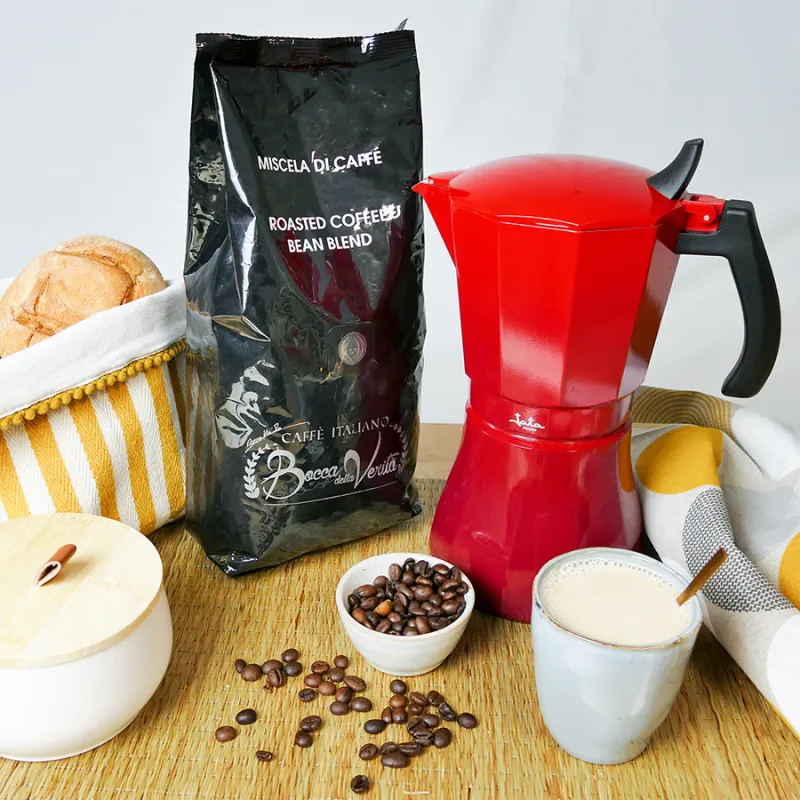 Cafeteira de indução vermelha HCAF2006 /...