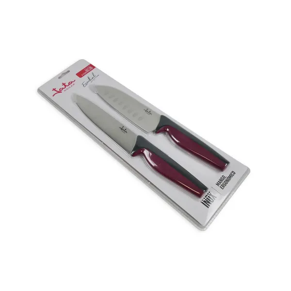 Conjunto de 2 facas de cozinha e Santoku Essential HACC4500
