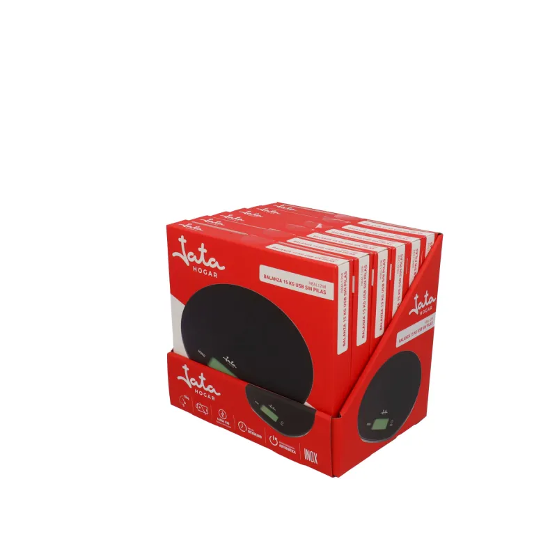 Balança eletrónica sem pilhas HBAL1208