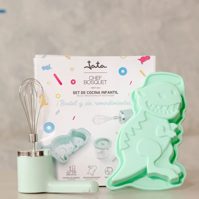 Conjunto forma e mini batedeira com picadora...