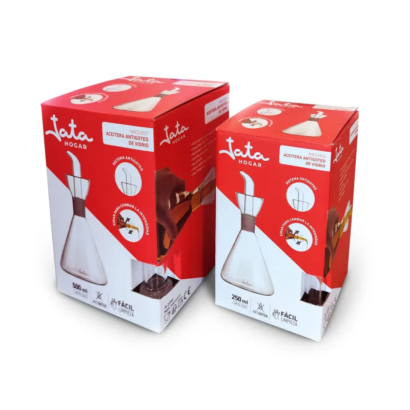 Galheteiro de vidro anti-gota HACC4535