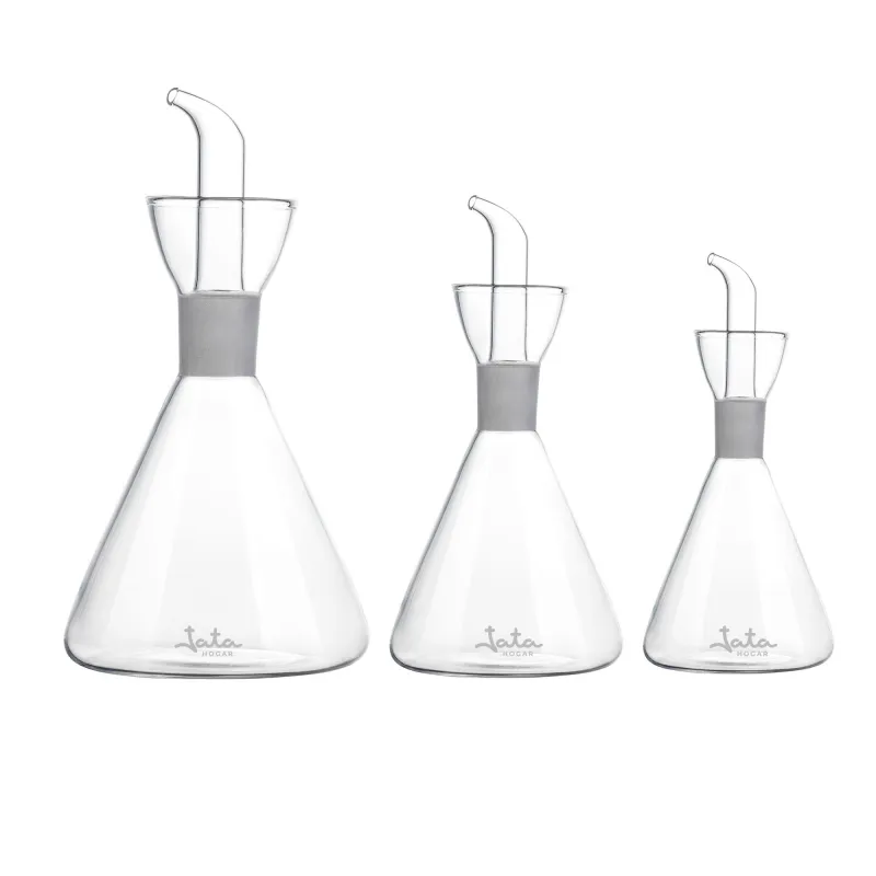 Galheteiro de vidro anti-gota HACC4536