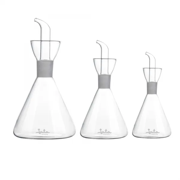 Galheteiro de vidro anti-gota HACC4536