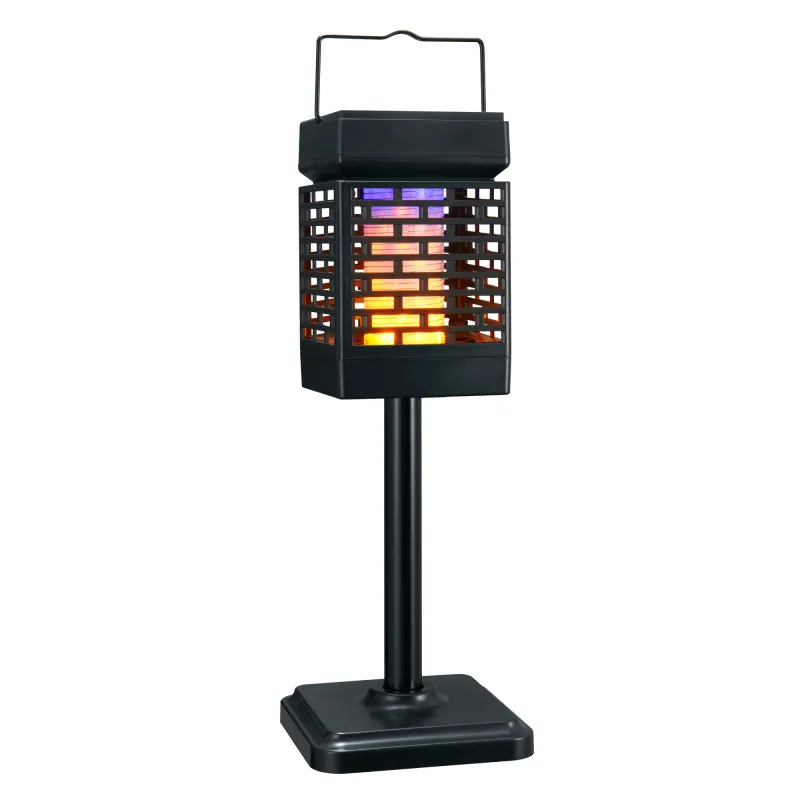 Lâmpada solar ao ar livre elimina insetos 2 em...