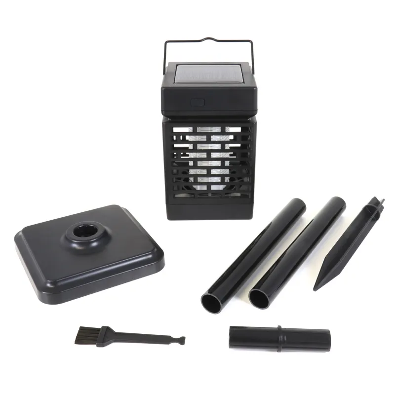 Lâmpada solar ao ar livre elimina insetos 2 em...