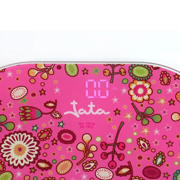 Báscula electrónica de vidrio