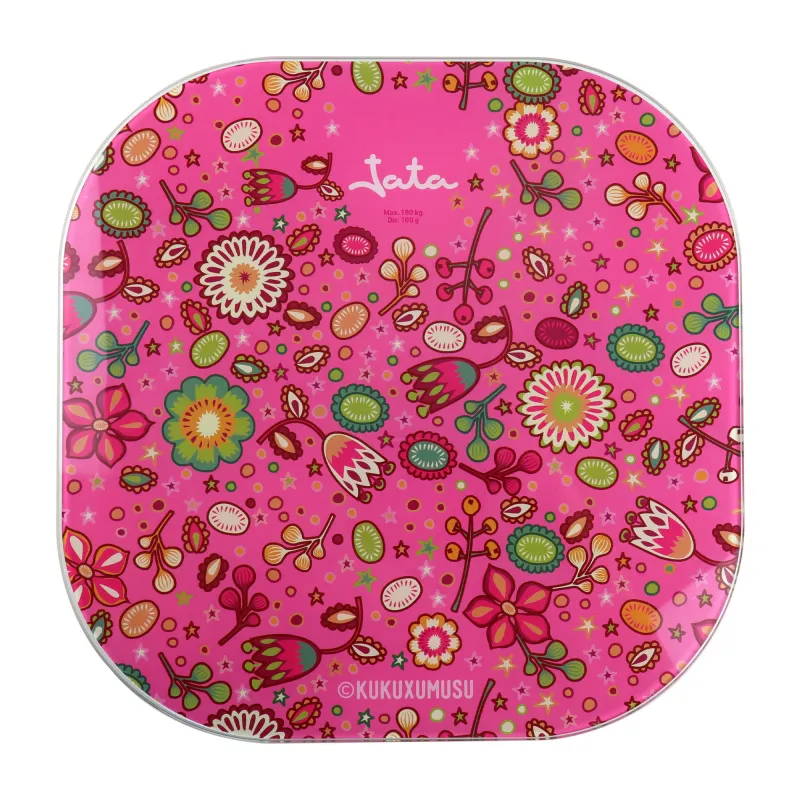 Báscula electrónica de vidrio