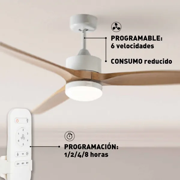 Ventilador de teto silencioso JVTE4232