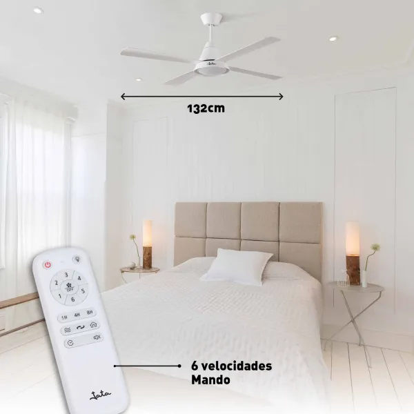 Ventilador de techo con luz JVTE4235