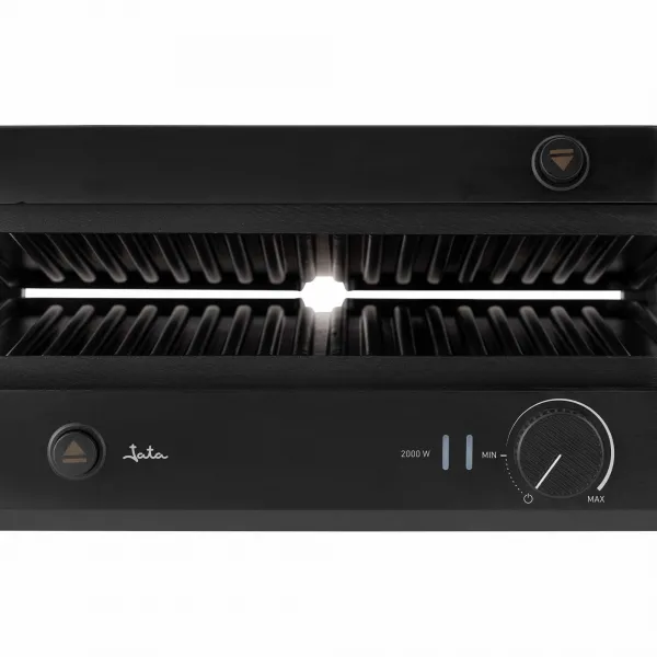 Grelhador de placas duplas com estrias e extraíveis JEGR1450