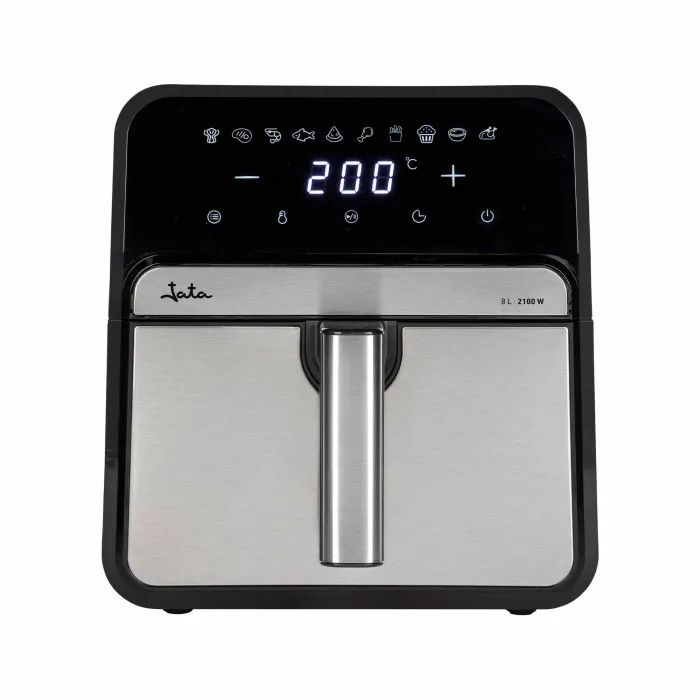 Fritadeira de ar sem óleo com resistência dupla 8 L JEFR1242 2