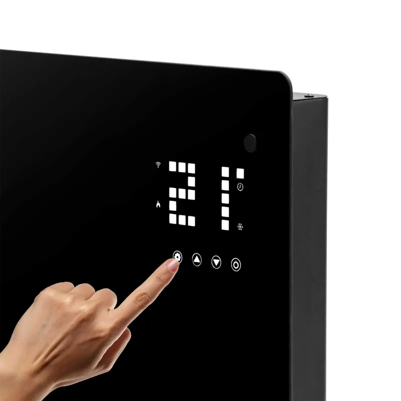 Convector de vidro com Wi-Fi JCRW2520