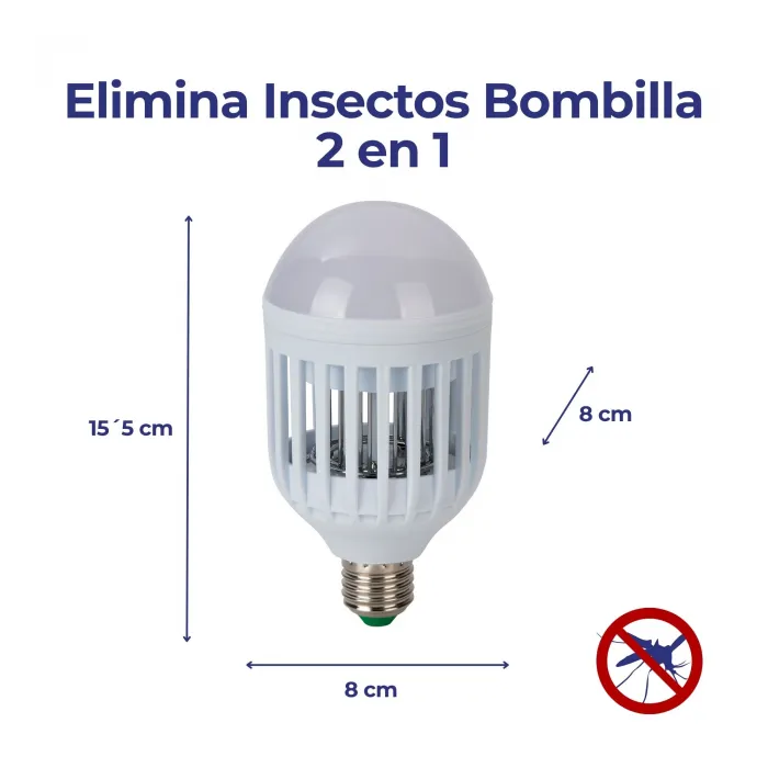 Apanha insetos bulbo 2 em 1 MELI0220 2