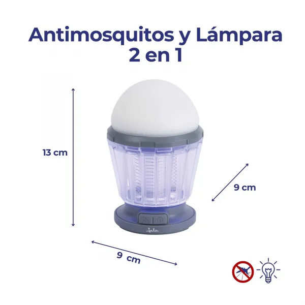 Apanha insetos / Lâmpada portátil 2 em 1 MOST3522