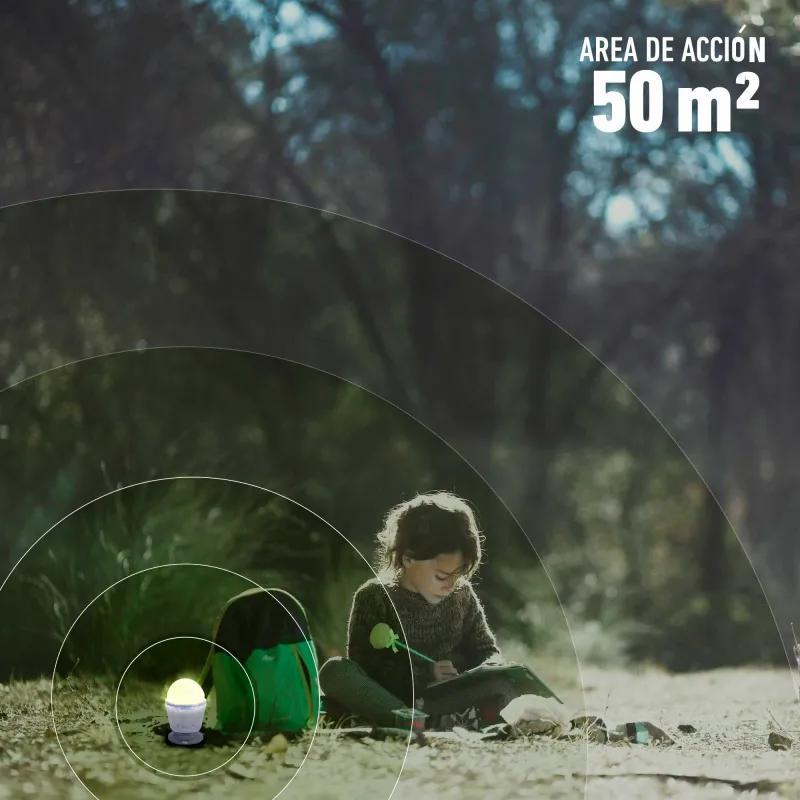 Apanha insetos / Lâmpada portátil 2 em 1 MOST3522