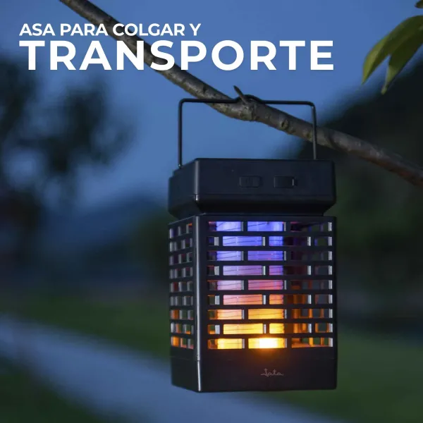 Lâmpada solar ao ar livre elimina insetos 2 em 1 MOST3523