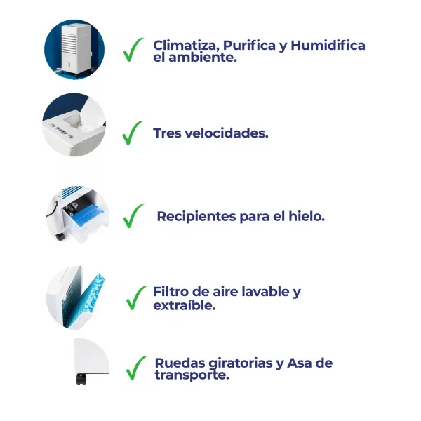 Ar condicionado portátil JVAC2003