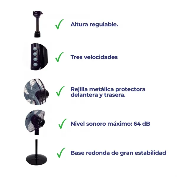 Ventoinha de pé JVVP3135