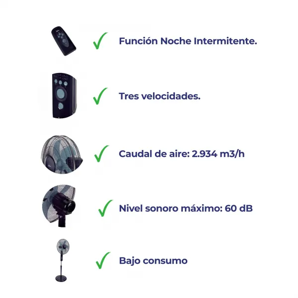 Ventoinha de pé JVVP3145