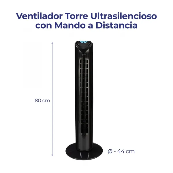 Ventilador de torre ultrassilencioso com controle remoto JVVT3042