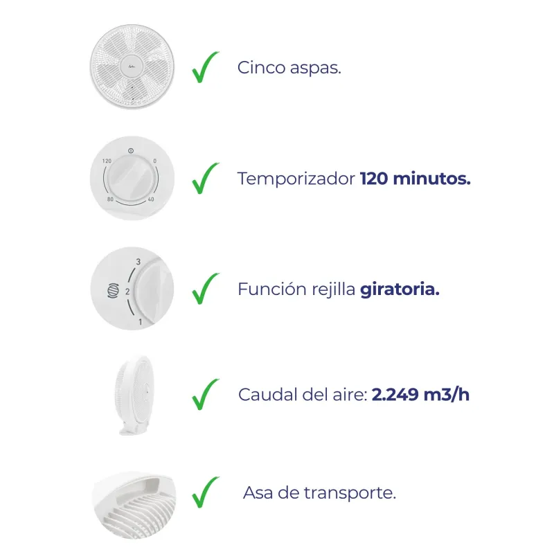 Ventilador de chão JVVS3115