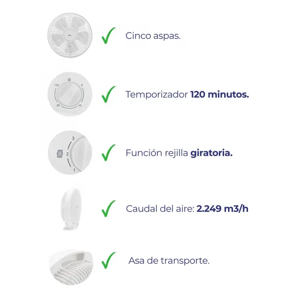 Ventilador de chão JVVS3115