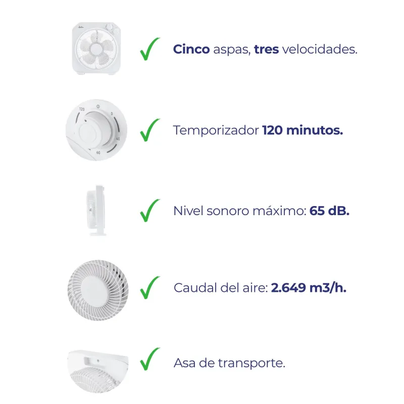 Ventilador de Suelo JVVS3116