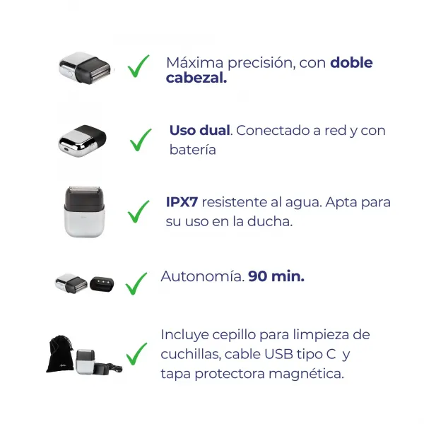 Máquina de Barbear de Viagem JBMA1443