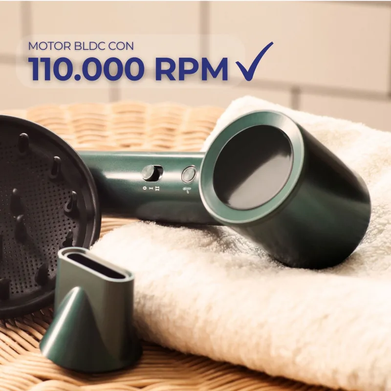 Secador Iónico con Motor Sem Escovas JBSC1600