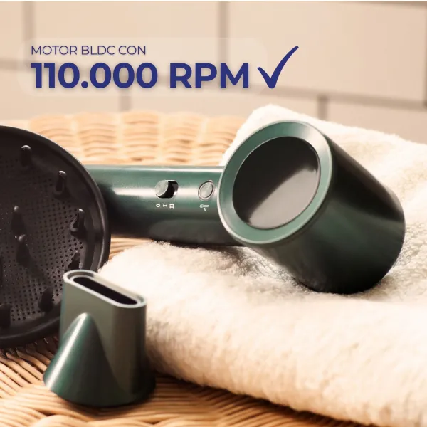 Secador Iónico con Motor Sem Escovas JBSC1600