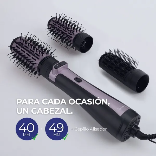 Escova Giratória para Secador de Cabelo 3 em 1 JBSC2255