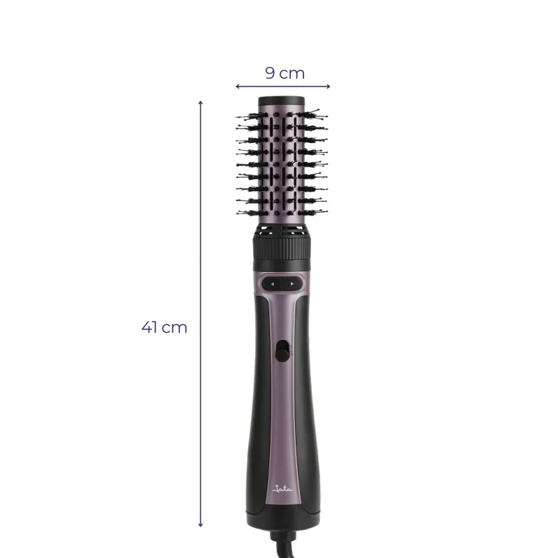 Escova Giratória para Secador de Cabelo 3 em 1...