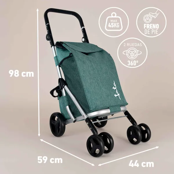 Carrinho De Compras 40 litros HCAR2501