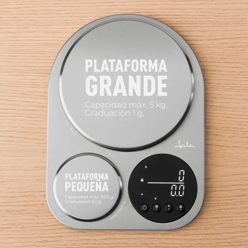 Balança eletrónica plataforma dupla HBAL1254