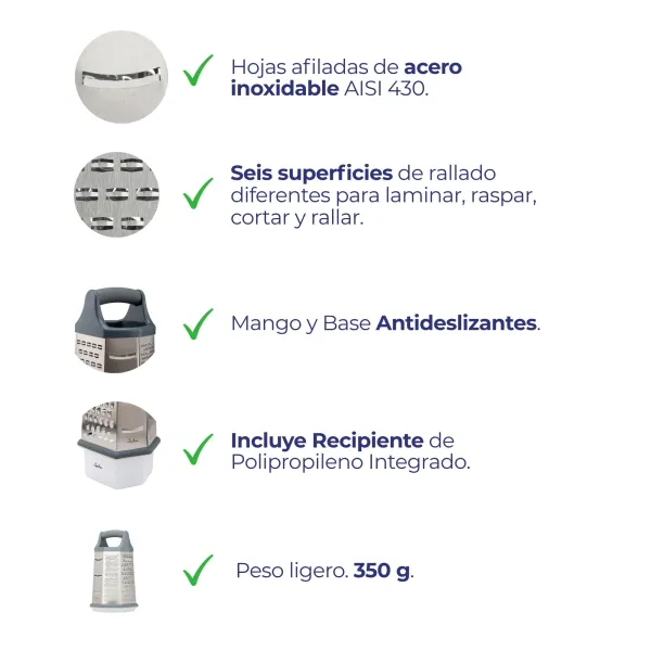 Ralador Manual 6 Lados