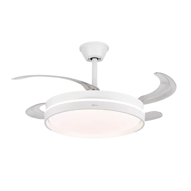 Ventilador de Techo con Aspas Retráctiles y...