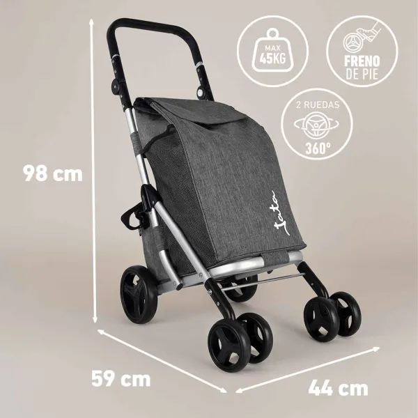 CARRINHO DE COMPRAS 40 litros HCAR2502