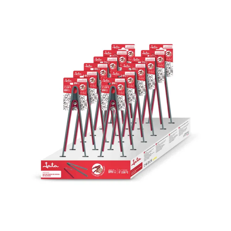 Conjunto de pinças de cozinha de silicone HACC4522