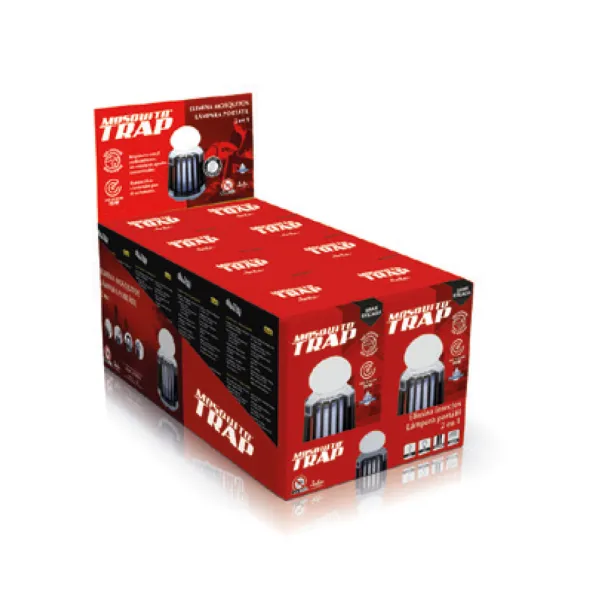 Eliminador de Insetos / Lâmpada Portátil "2 em 1" MIB9V