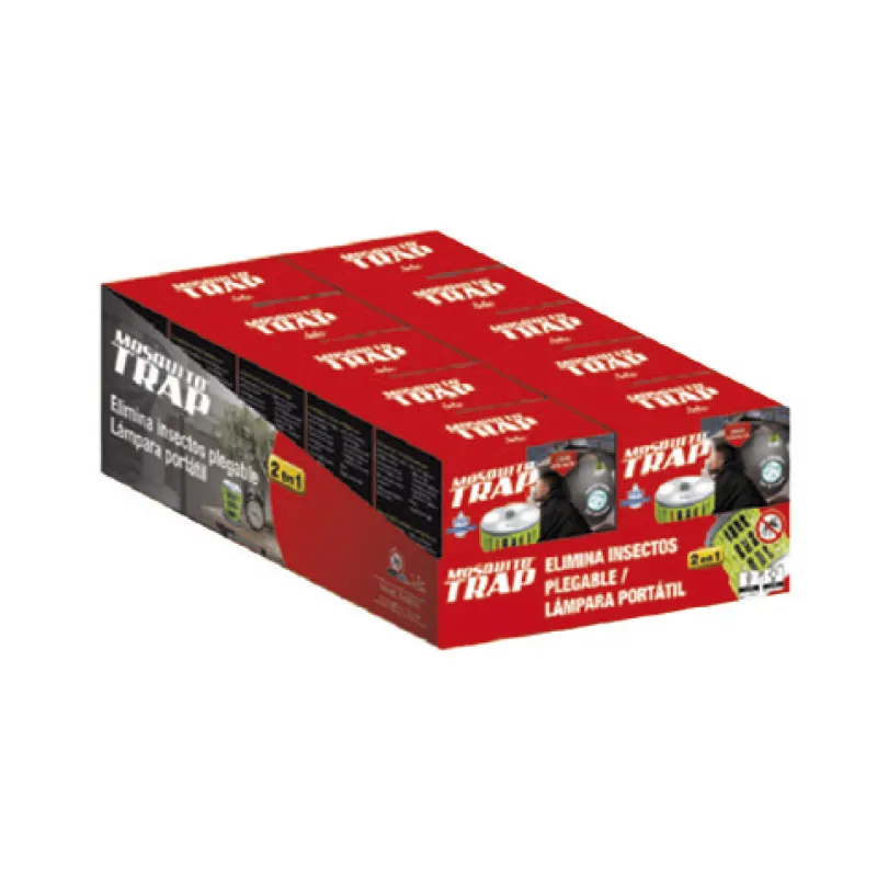 Apanha insetos e lâmpada dobrável MIB10