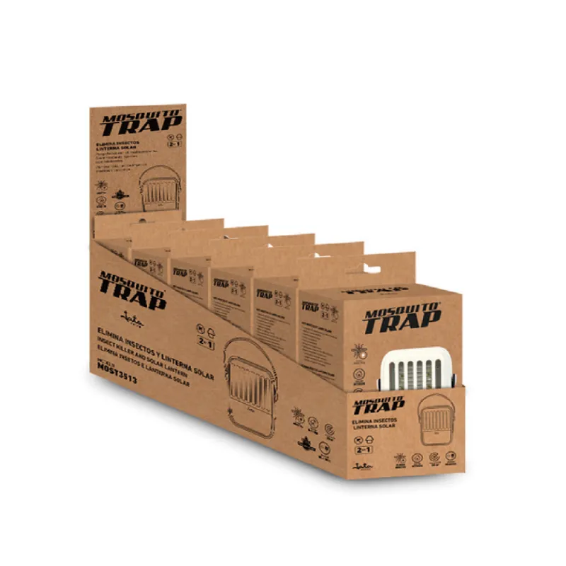 Elimina insetos e lanterna solar 2 em 1 MOST3513