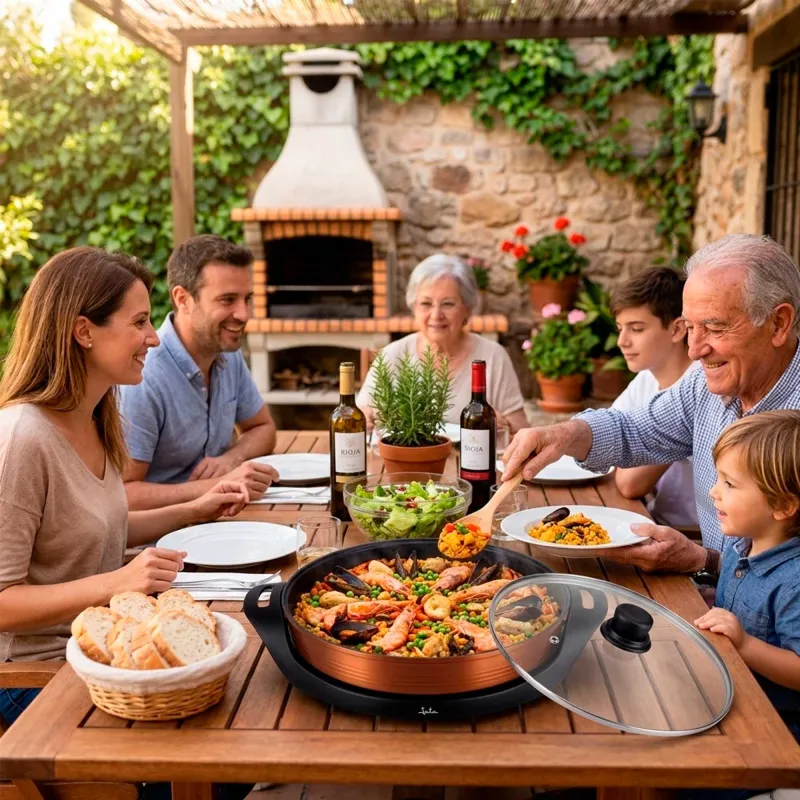 Tacho-frigideira eléctrica JEPE1639