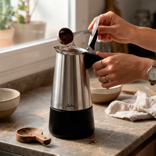 Cafeteira indução 4, 6 y 9 Chávenas HCAF2256
