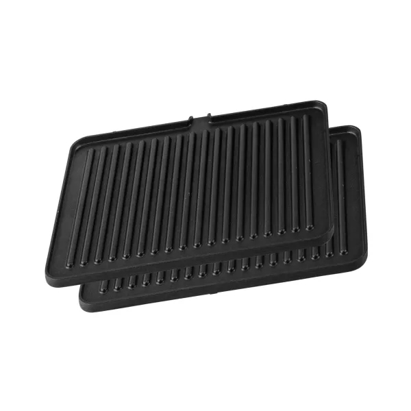Grelhador de placas duplas com estrias e extraíveis JEGR1450