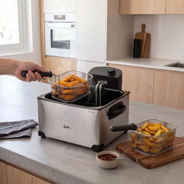 Fritadeira de Óleo Inoxidável JEFR1700