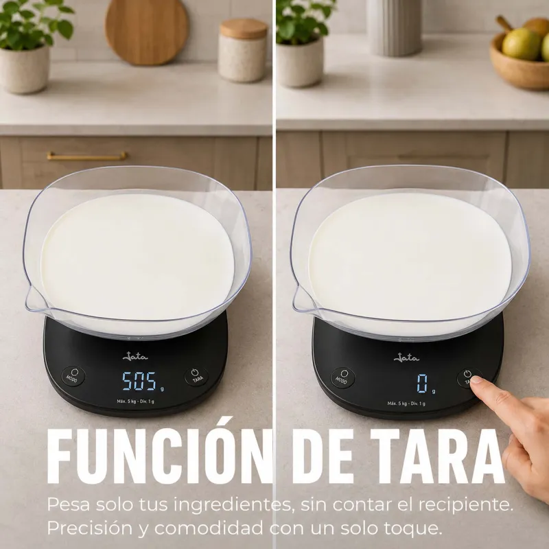 Balança de cozinha electrónica HBAL1709