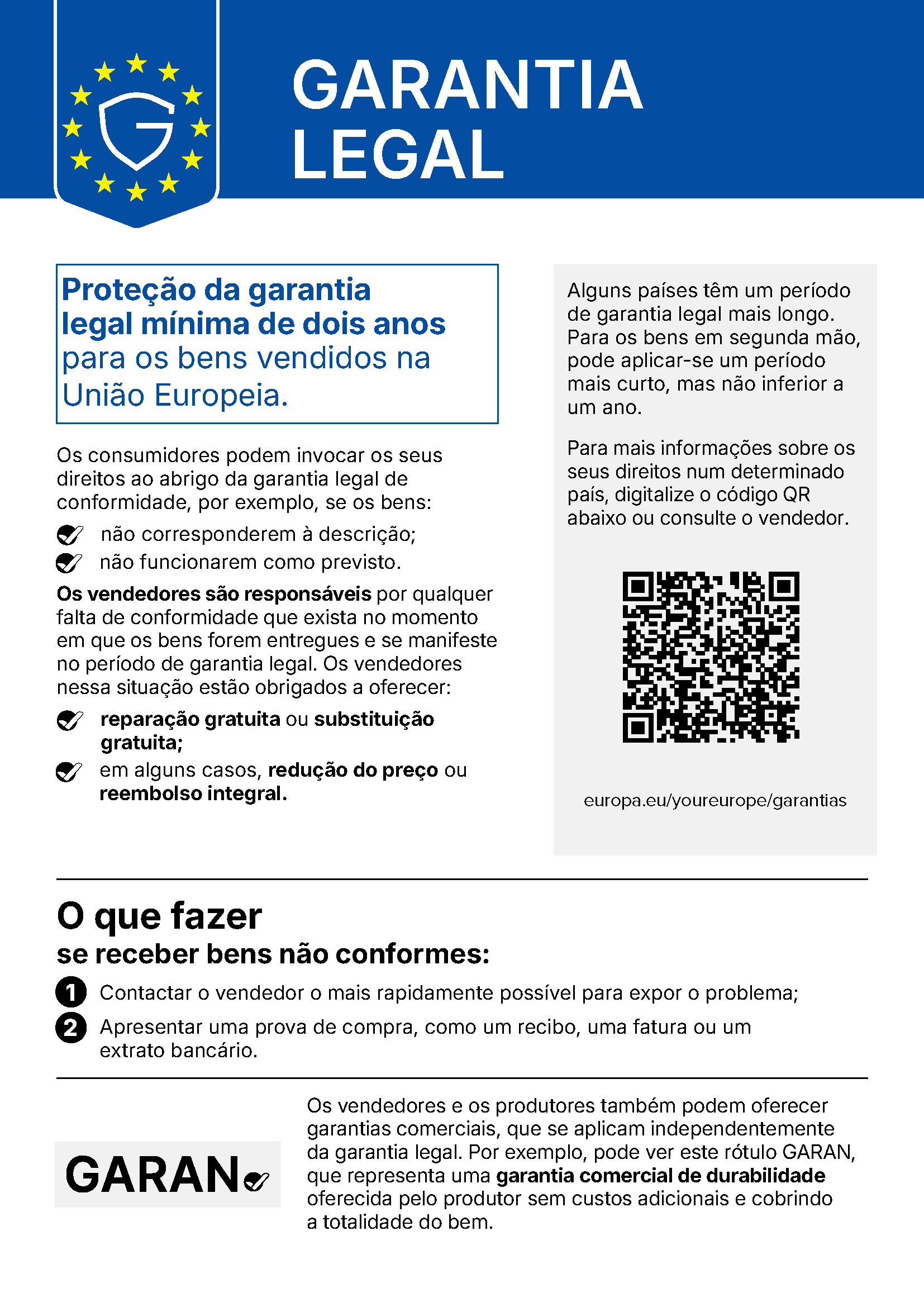 ver garantia legal