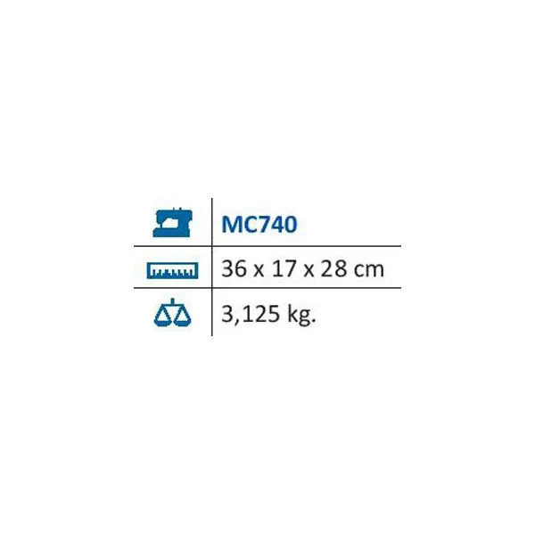 Sewing machine MC740