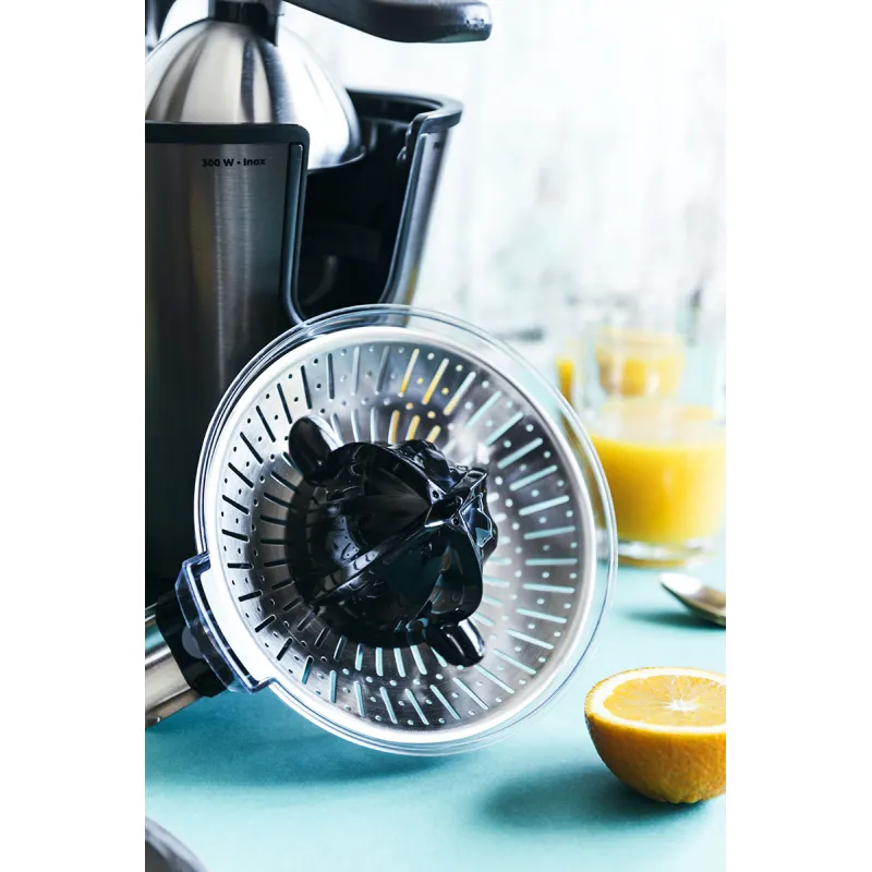 Inox citrus juicer with handle EX1057